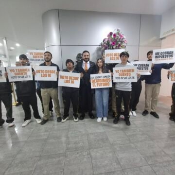 Diputado de MC impulsa “voto joven ahora” para elección de 2027