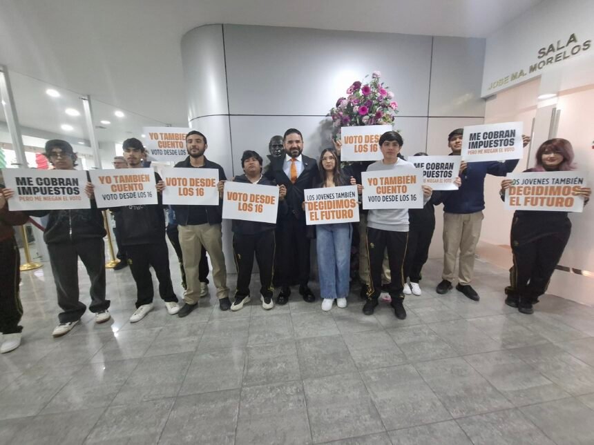 Diputado de MC impulsa “voto joven ahora” para elección de 2027