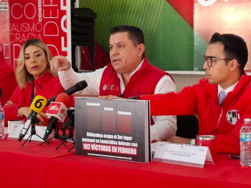 “Chihuahua está en el tercer lugar nacional en homicidios; así empezó la crisis de violencia que vivimos entre 2007 y 2011”: Alejandro Domínguez
