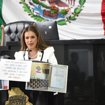 “Gobierno de Juárez: 44 Millones en Efectivo, Sin Recibo y a la Vuelta de Seguridad Vial con su Tiendita y el Negocio de la Venta de Permisos para Circular Sin Placas”: Diputada Xóchitl Contreras