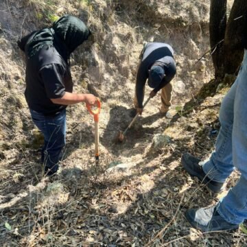 Localiza Fiscalía Zona Sur restos óseos durante rastreo en carretera a Guadalupe y Calvo