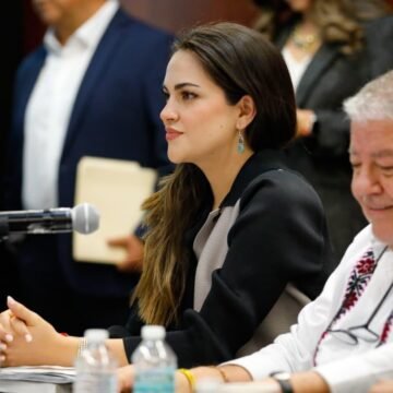 Celebra Andrea Chávez la aprobación del Plan B para eliminar privilegios