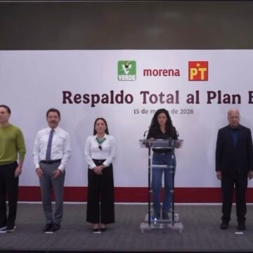 “Recoge el deseo del pueblo de tener una democracia más austera”: Morena, PT y PVEM respaldan Plan B electoral