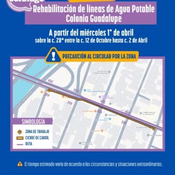 JMAS iniciará rehabilitación de red de agua en la colonia Guadalupe