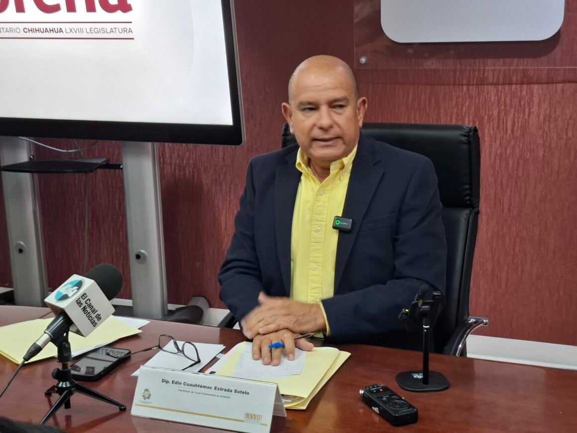 “Corral no tiene nada que estar opinando de Morena”: Cuauhtémoc Estrada