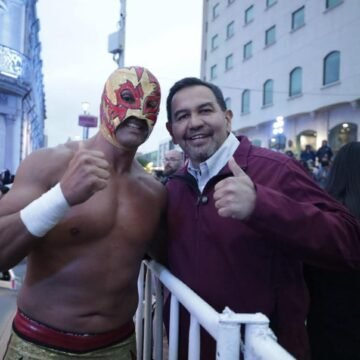 Presencia de Cruz Pérez Cuéllar en evento de lucha libre tiene trasfondo social y político: Estrada