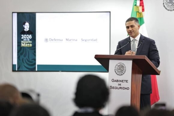 “La gobernadora me dijo que no tenía conocimiento de agentes en campo”: Omar García Harfuch pone en manos de la FGR el caso Chihuahua