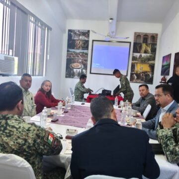 Participa Edith Escárcega en Mesa de Seguridad Regional