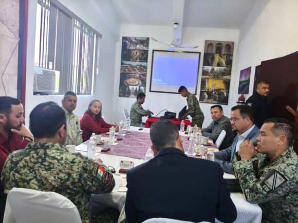 Participa Edith Escárcega en Mesa de Seguridad Regional