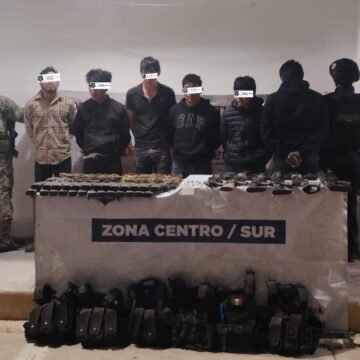 Cae “El Larry” con cinco más y arsenal en Guachochi