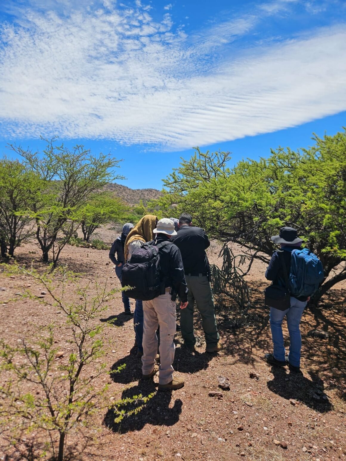 Localizan restos óseos durante rastreo en la Presa Torreoncillos, en Matamoros