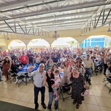 Reúne Alan Falomir a más de mil personas y consolida respaldo de la gente