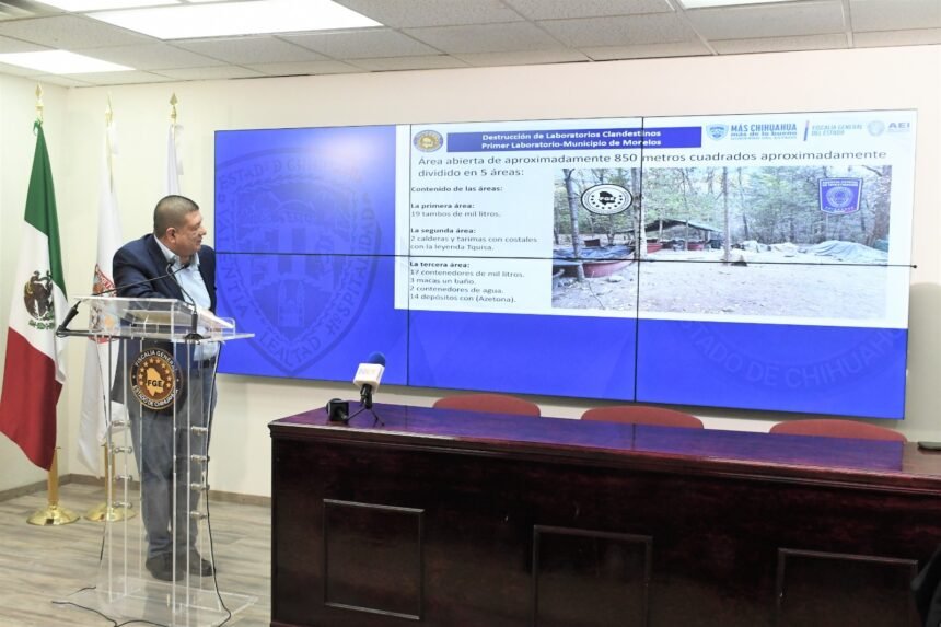 Hallazgo de laboratorios clandestinos en Morelos, entre la AEI y la SEDENA