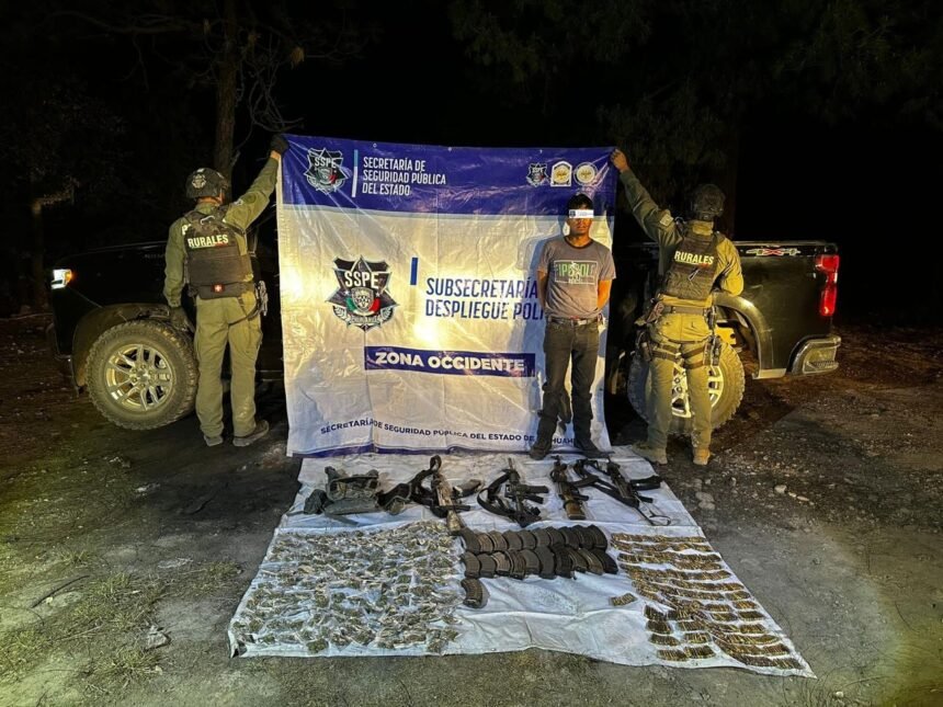 IMG-20260423-WA0014 Enfrentamiento en Moris deja 3 detenidos; aseguran armas, explosivos y droga