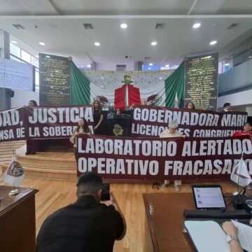Dudas y silencio; Morena presiona por licencia de la gobernadora tras operativo en laboratorio