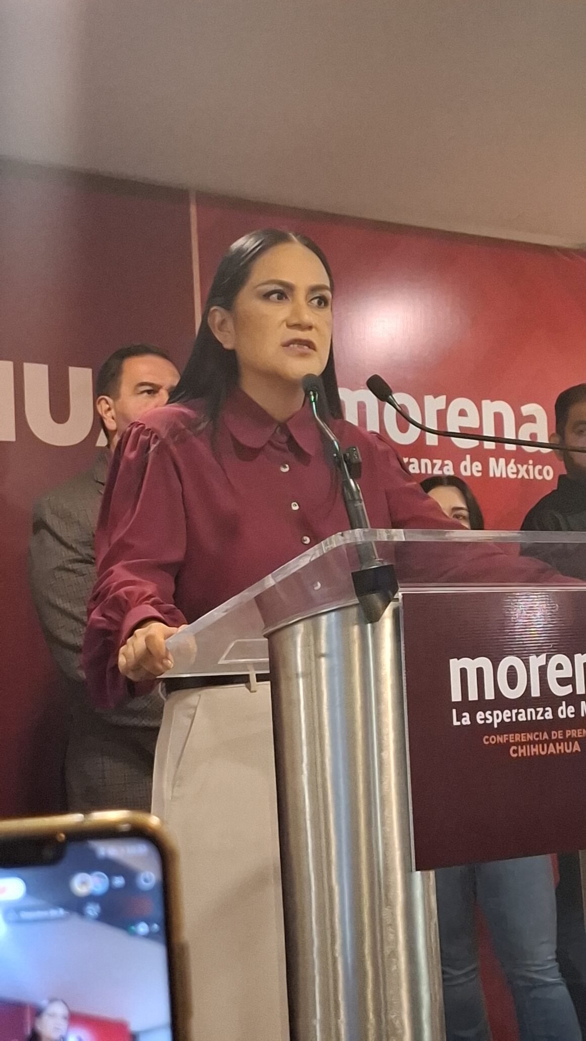 “Se ha atropellado la soberanía nacional”: Morena anuncia movilizaciones y juicio de desafuero contra Maru Campos