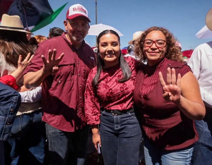 FB_IMG_1780259004636 Cruz Pérez Cuéllar refrenda respaldo a Claudia Sheinbaum durante evento en la Plaza de la Mexicanidad