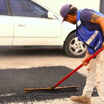 Atienden más de mil 100 baches en una semana en Chihuahua