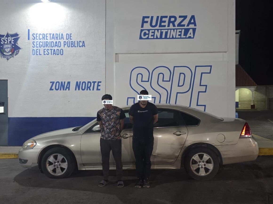 Detienen a dos presuntos implicados en feminicidio en Ciudad Juárez