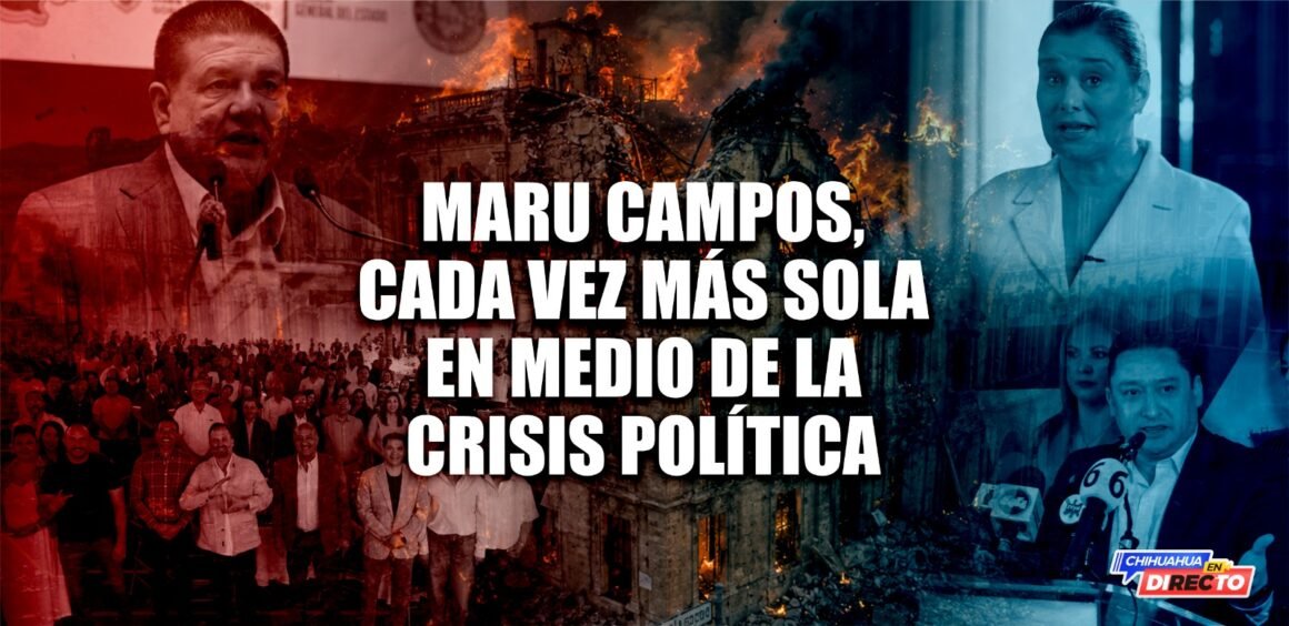 Maru, cada vez más sola en medio de la crisis política