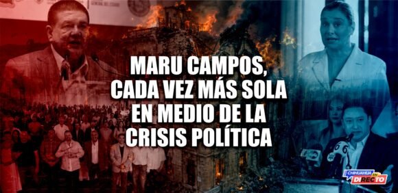 Maru, cada vez más sola en medio de la crisis política