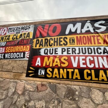 Vecinos de Santa Clara denuncian imposición de muro de contención para Monte Xenit