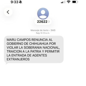 IMG-20260516-WA0002 Responde Morena a cierres carreteros con SMS de fake news sobre renuncia de Maru