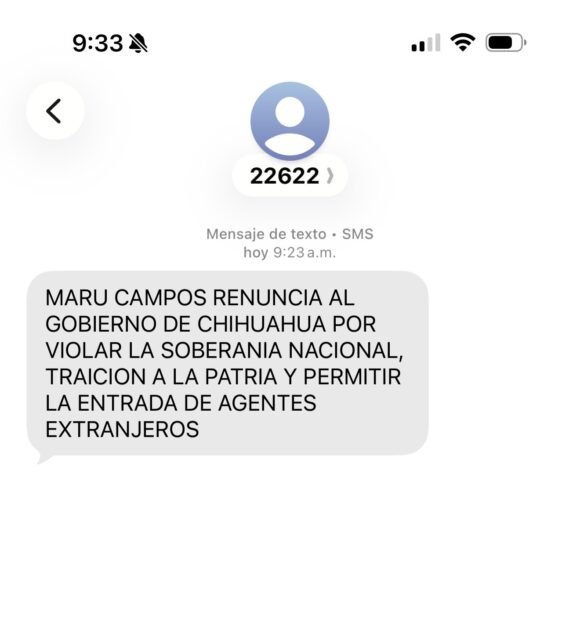 Responde Morena a cierres carreteros con SMS de fake news sobre renuncia de Maru
