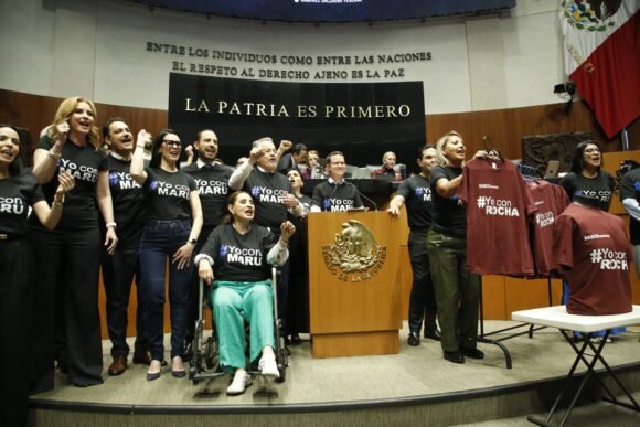 IMG-20260528-WA0135 Senadores del PAN piden a morenistas ponerse la playera #YoconRocha