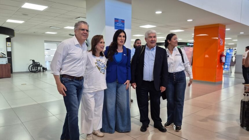Ricardo Anaya, Xóchitl Gálvez y Kenia López Rabadán llegan a Chihuahua para respaldar a Maru Campos