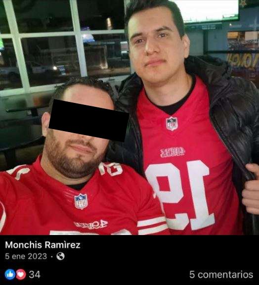 Identifican en redes al agresor de un adulto mayor en marcha de Morena