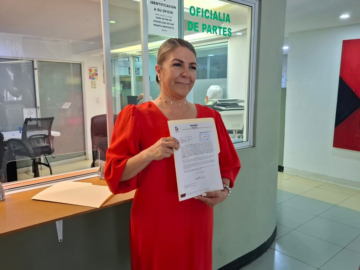 Rosana Díaz formaliza ruptura con Morena; deja la bancada y busca cancelar su afiliación