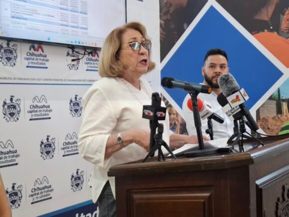 Tesorera municipal acusa recortes federales que afectan obras, seguridad e infraestructura en Chihuahua