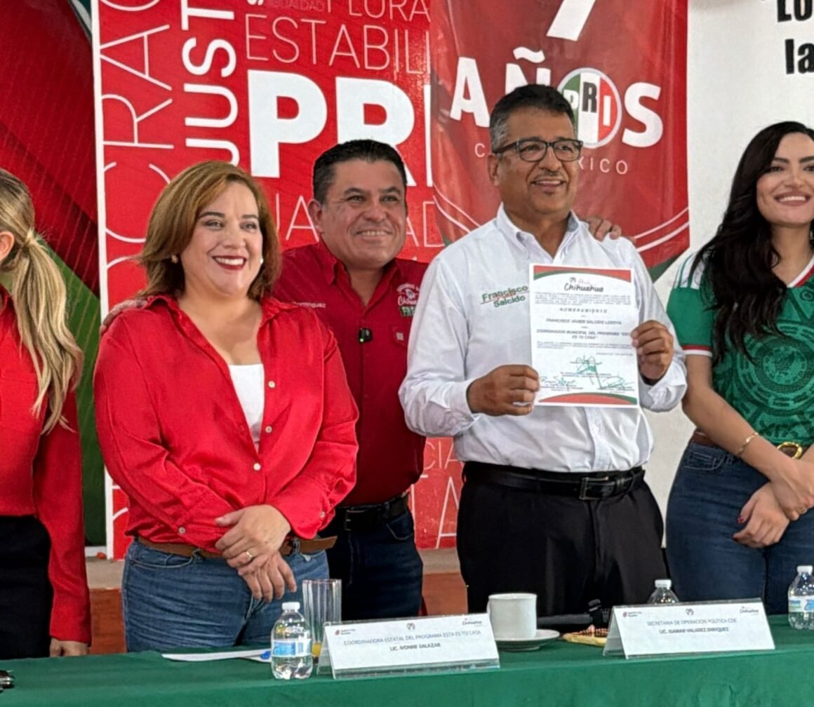 Pancho Salcido encabezará estrategia del PRI para reencontrarse con militantes alejados del partido