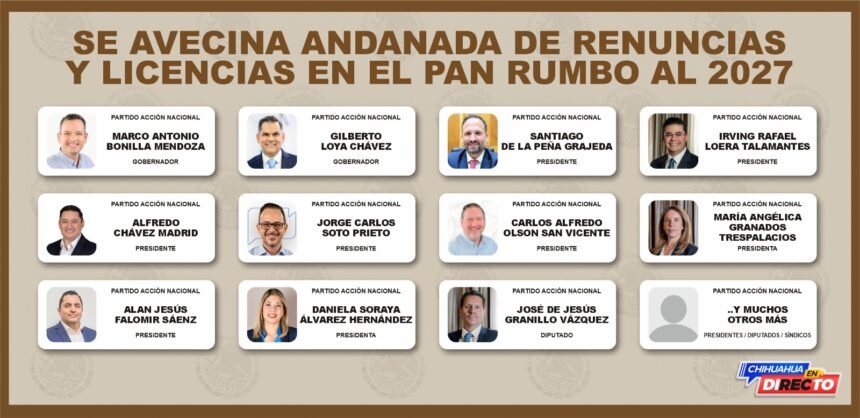 IMG-20260627-WA0018 Se avecina andanada de renuncias y licencias en el PAN rumbo al 2027