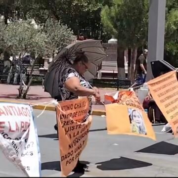 Acusan a Santiago de la Peña de ordenar retención de camioneta durante manifestación