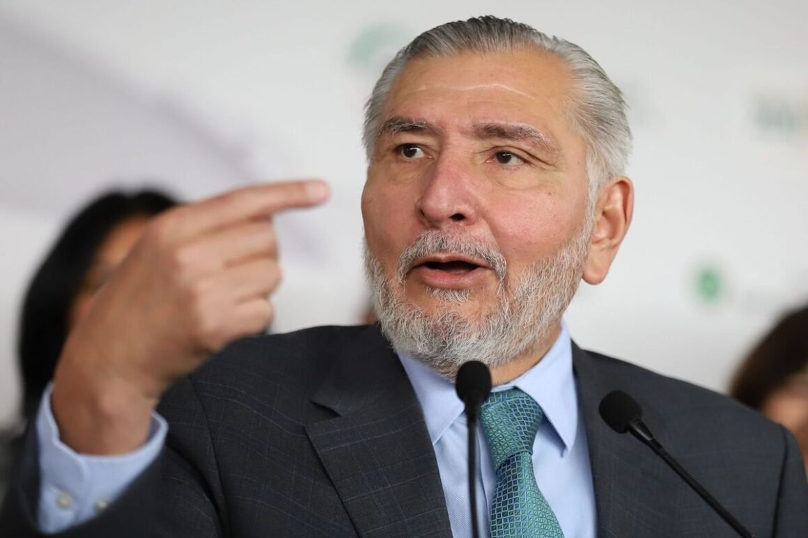 Estados Unidos revoca visa a Adán Augusto López por presuntos vínculos con el crimen organizado