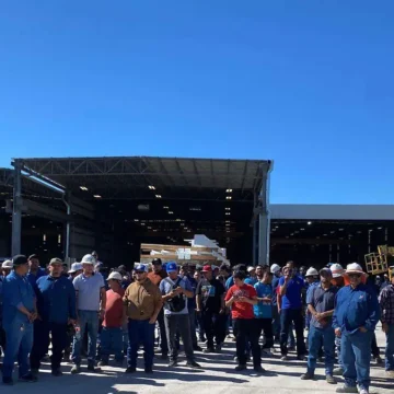 Trabajadores de Estructuras Cano protestaron por reparto de utilidades de entre 233 y mil 500 pesos