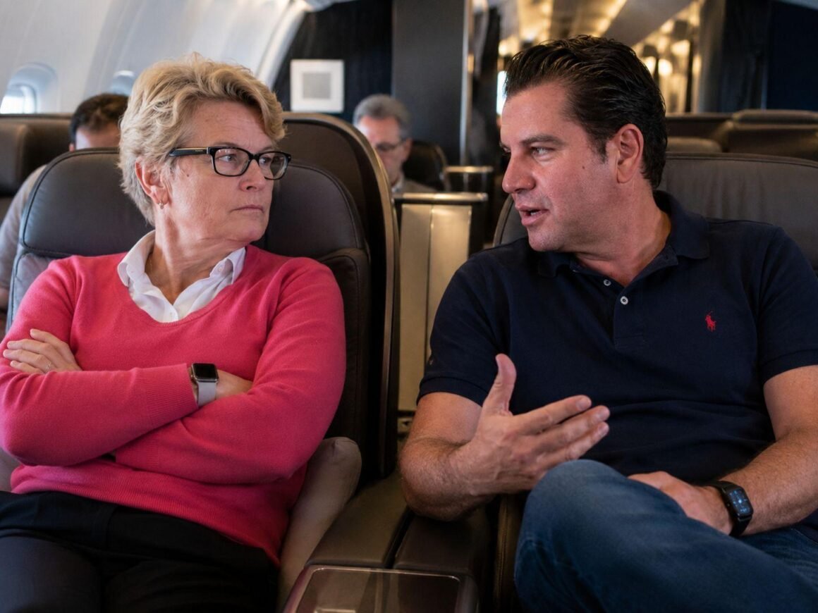 Gisela Rubach y Jordi Herrera platican en vuelo a CDMX. Advierten que sin acuerdos podría perderse la capital