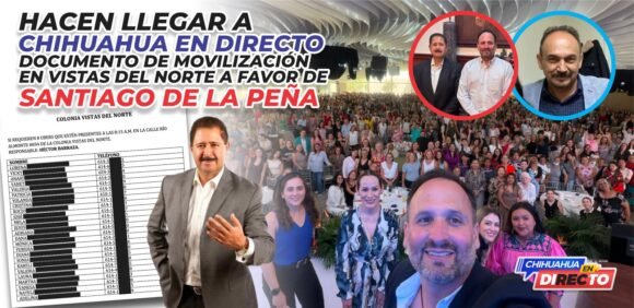 Barraza, a cargo del acarreo para evento en Lago Di Como donde estuvo Santiago de la Peña