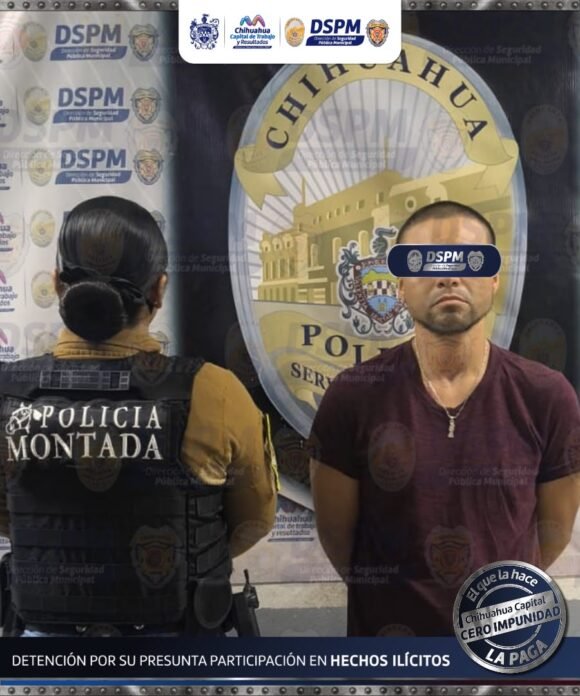 IMG-20260718-WA0014 Detuvo Policía Montada a hombre por presuntos delitos contra la salud en la colonia Felipe Ángeles
