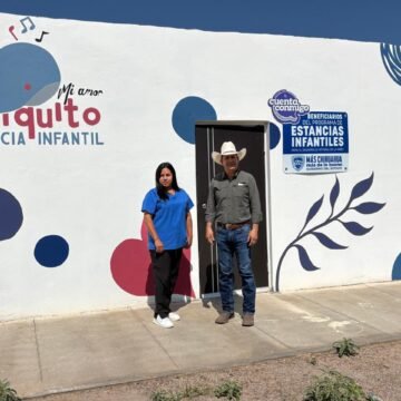 Recorre Jaime Torres la Estancia Infantil de Soto Máynez y refrenda compromiso con la niñez del Distrito 13