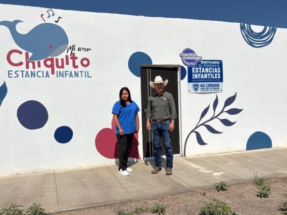 Recorre Jaime Torres la Estancia Infantil de Soto Máynez y refrenda compromiso con la niñez del Distrito 13