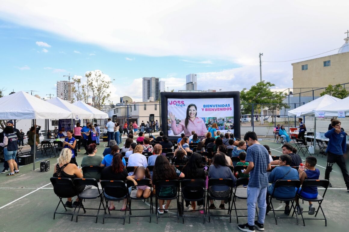 Beneficia Joss Vega a casi 400 vecinas y vecinos del Saucito con Feria de Servicios
