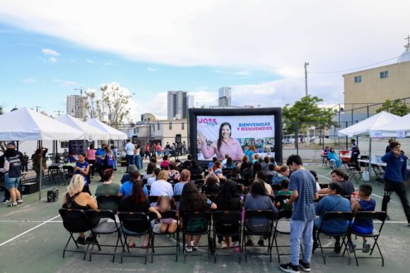Beneficia Joss Vega a casi 400 vecinas y vecinos del Saucito con Feria de Servicios