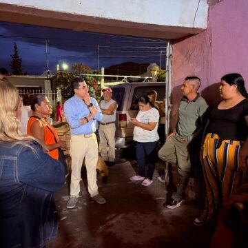 Rafa Loera mantiene dinámica de escucha activa; recorre el sur de la ciudad y se reúne con el Club Rotario