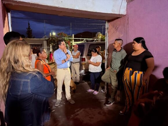 Rafa Loera mantiene dinámica de escucha activa; recorre el sur de la ciudad y se reúne con el Club Rotario