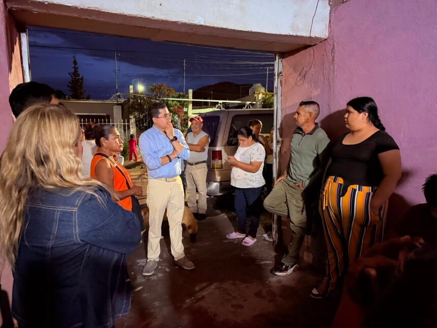 Rafa Loera mantiene dinámica de escucha activa; recorre el sur de la ciudad y se reúne con el Club Rotario