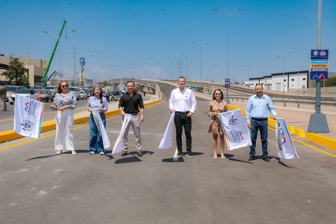 Marco Bonilla cumple: inaugura Paso Superior de vialidad Los Nogales