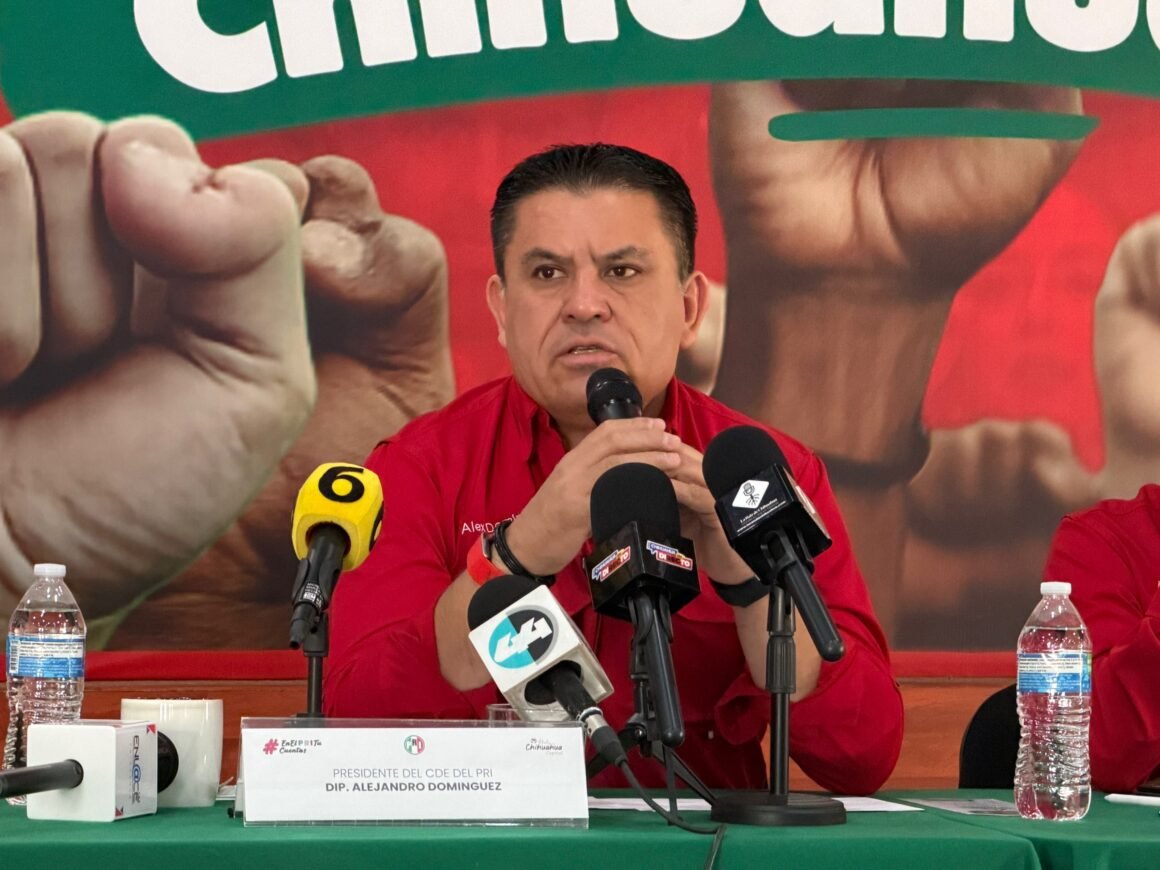 Aclara Alex Domínguez que Enrique Rascón se mantiene como militante del PRI
